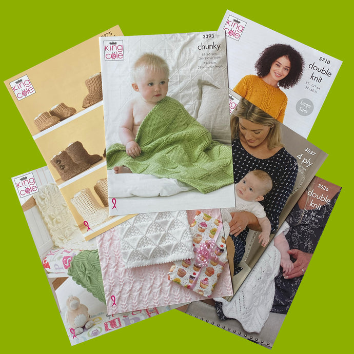 New In - King Cole Knitting Patterns