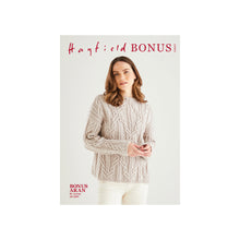 Load image into Gallery viewer, Knitting Pattern: Ladies Aran Sweater