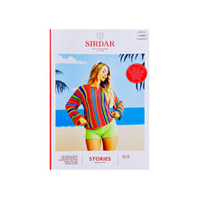 Load image into Gallery viewer, NEW Knitting Pattern: Striped Beach Sweater