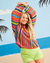 Load image into Gallery viewer, NEW Knitting Pattern: Striped Beach Sweater