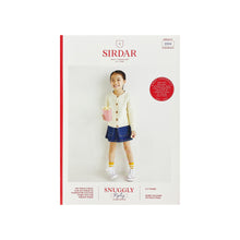 Load image into Gallery viewer, SALE: Knitting Pattern: Popcorn Stitch Cardigan for 3-7 Years