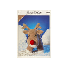 Load image into Gallery viewer, Crochet Pattern: Reindeer in Chunky Yarn
