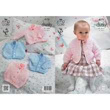Load image into Gallery viewer, SALE: Knitting Pattern: Baby Cardigans and Baby Waistcoats for 0-24 Months