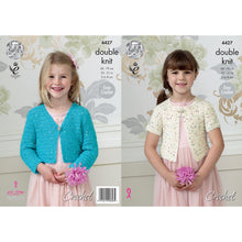 Load image into Gallery viewer, Crochet Pattern: Girls Cardigan for 2-8 Year Olds