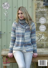 Load image into Gallery viewer, Knitting Pattern: Chunky Ladies Jackets