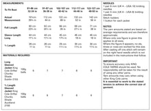 Load image into Gallery viewer, Knitting Pattern: Chunky Ladies Jackets