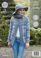Load image into Gallery viewer, NEW Knitting Pattern: Ladies Sweater Jackets in Chunky Yarn