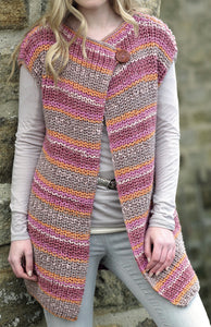 NEW Knitting Pattern: Chunky Ladies Waistcoats