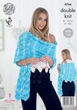 Load image into Gallery viewer, Knitting Pattern: Ladies Cardigan and Shawl in DK Yarn