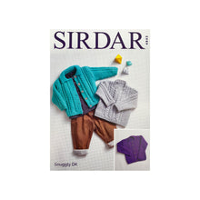 Load image into Gallery viewer, Knitting Pattern: Cardigans and Sweater for 0 to 7 Years