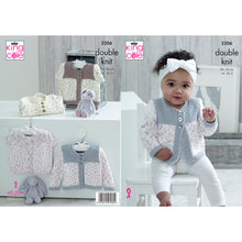Load image into Gallery viewer, SALE: Knitting Pattern: Baby Cardigans in Sizes Newborn to 2 Years
