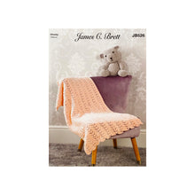 Load image into Gallery viewer, Knitting Pattern: Lace Baby Blankets and Teddy Bear