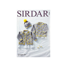 Load image into Gallery viewer, Knitting Pattern: Baby Cardigan, Sweater and Hat for 0-2 Years