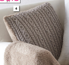 Load image into Gallery viewer, NEW Knitting Pattern: Cushions and Lap Blanket