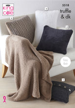 Load image into Gallery viewer, NEW Knitting Pattern: Cushions and Lap Blanket