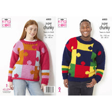 Load image into Gallery viewer, NEW Knitting Pattern: Super Chunky Puzzle Sweater