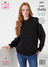 Load image into Gallery viewer, NEW Knitting Pattern: Super Chunky Ladies Sweaters
