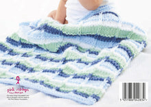 Load image into Gallery viewer, NEW Knitting Pattern: Easy Knit Baby Blankets and Hats in Chunky Yarn