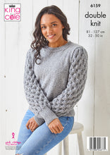 Load image into Gallery viewer, NEW Knitting Pattern: Ladies Sweaters in DK Yarn
