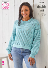 Load image into Gallery viewer, NEW Knitting Pattern: Ladies Sweaters in DK Yarn