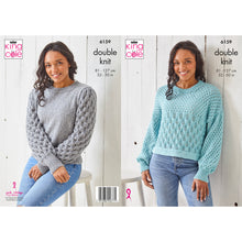 Load image into Gallery viewer, NEW Knitting Pattern: Ladies Sweaters in DK Yarn