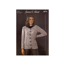 Load image into Gallery viewer, Knitting Pattern: Ladies Cardigan in Chunky Yarn