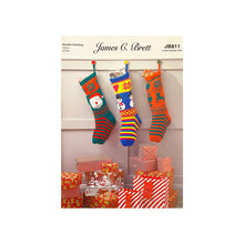 Load image into Gallery viewer, SALE: Knitting Pattern: Christmas Stockings