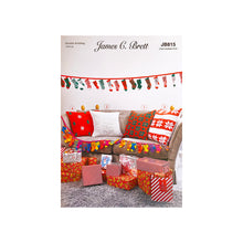 Load image into Gallery viewer, Knitting Pattern: Advent Calendar Garland and Christmas Cushions
