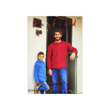 Load image into Gallery viewer, Knitting Pattern: Aran Sweaters for Children and Adults