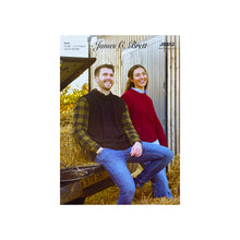 Load image into Gallery viewer, NEW Knitting Pattern: Aran Sweater and Slipover for Adults