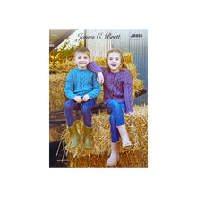 Load image into Gallery viewer, NEW Knitting Pattern: Aran Cardigan and Sweater for Children