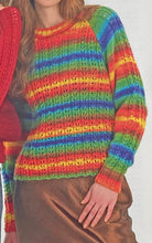 Load image into Gallery viewer, Knitting Pattern: Ladies Sweater in DK Yarn