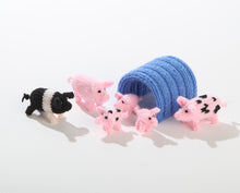 Load image into Gallery viewer, Knitting Pattern Book: Foldaway Farmyard Friends Book 1