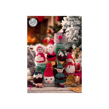 Load image into Gallery viewer, Knitting Pattern: Christmas Candy Cosies