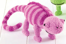 Load image into Gallery viewer, NEW Knitting Pattern: Chameleon Knitted Toys in DK Yarn