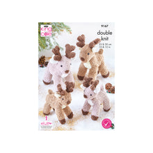Load image into Gallery viewer, NEW Knitting Pattern: Reindeer in King Cole Truffle Yarn