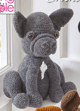 Load image into Gallery viewer, NEW Crochet Pattern: Amigurumi French Bulldogs in DK Yarn