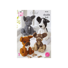 Load image into Gallery viewer, NEW Crochet Pattern: Amigurumi French Bulldogs in DK Yarn