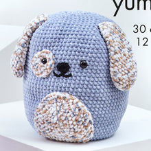 Load image into Gallery viewer, NEW Crochet Pattern: Amigurumi Cat, Dog, Bear, Rabbit and Unicorn Squishy Toys