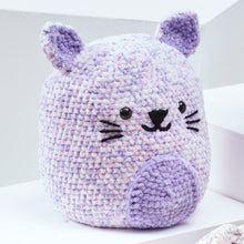 Load image into Gallery viewer, NEW Crochet Pattern: Amigurumi Cat, Dog, Bear, Rabbit and Unicorn Squishy Toys