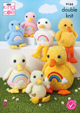 Load image into Gallery viewer, SALE: Knitting Pattern: Cuddle Ducks to Knit in DK Yarn