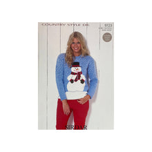 Load image into Gallery viewer, Knitting Pattern: Snowman Christmas Jumper