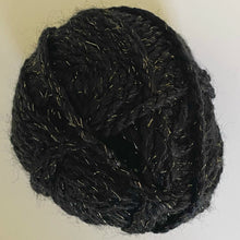 Load image into Gallery viewer, NEW Super Chunky Yarn: Celestial in Space Black, 100g Ball