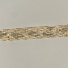 Load image into Gallery viewer, NEW Christmas Ribbon: 15mm, Ivory Cotton Dekozweig Ribbon