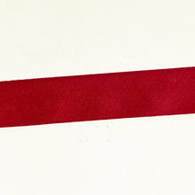 Load image into Gallery viewer, NEW Christmas Ribbon: 25mm, Merry Christmas Velvet Ribbon, Dark Red