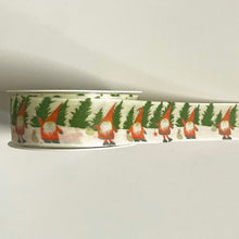Load image into Gallery viewer, NEW Christmas Ribbon: 40mm, Gonks and Christmas Trees on Ribbon