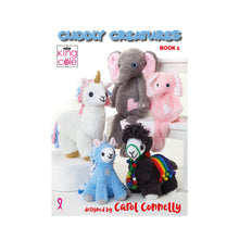 Load image into Gallery viewer, Knitting Pattern Book: Cuddly Creatures Book 1