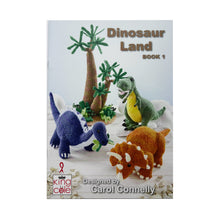Load image into Gallery viewer, Knitting Pattern Book: Dinosaur Land Book 1
