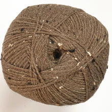 Load image into Gallery viewer, NEW Aran Yarn: Brown Fashion Aran with Wool, 400g
