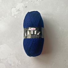Load image into Gallery viewer, DK Yarn: Navy Glitz, 100g